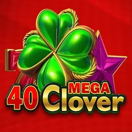 Logo of 40 Mega Clover from Amusnet Interactive at Lilibet Casino
