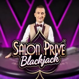 Blackjack Salon Privé online game logo by Ezugi on lilibets.eu.com