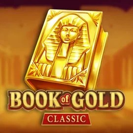 Book of Gold Classic slot logo by Playson at Lilibet CasinoBook of Gold Classic