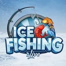 Live Casino logo of Ice Fishing Live from Evolution at Lilibet Casino