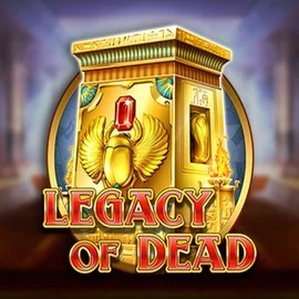 Legacy of Dead slot logo by Play'n GO at Lilibet CasinoLegacy of Dead