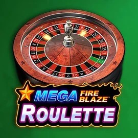 Mega Fire Blaze Roulette logo – Table Games by Playtech at Lilibet Casino